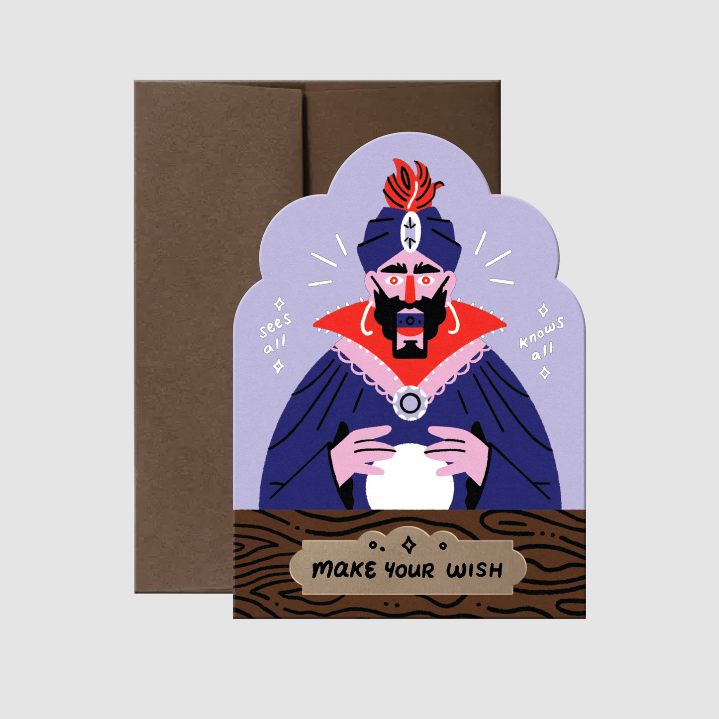 Zoltar Flat Card