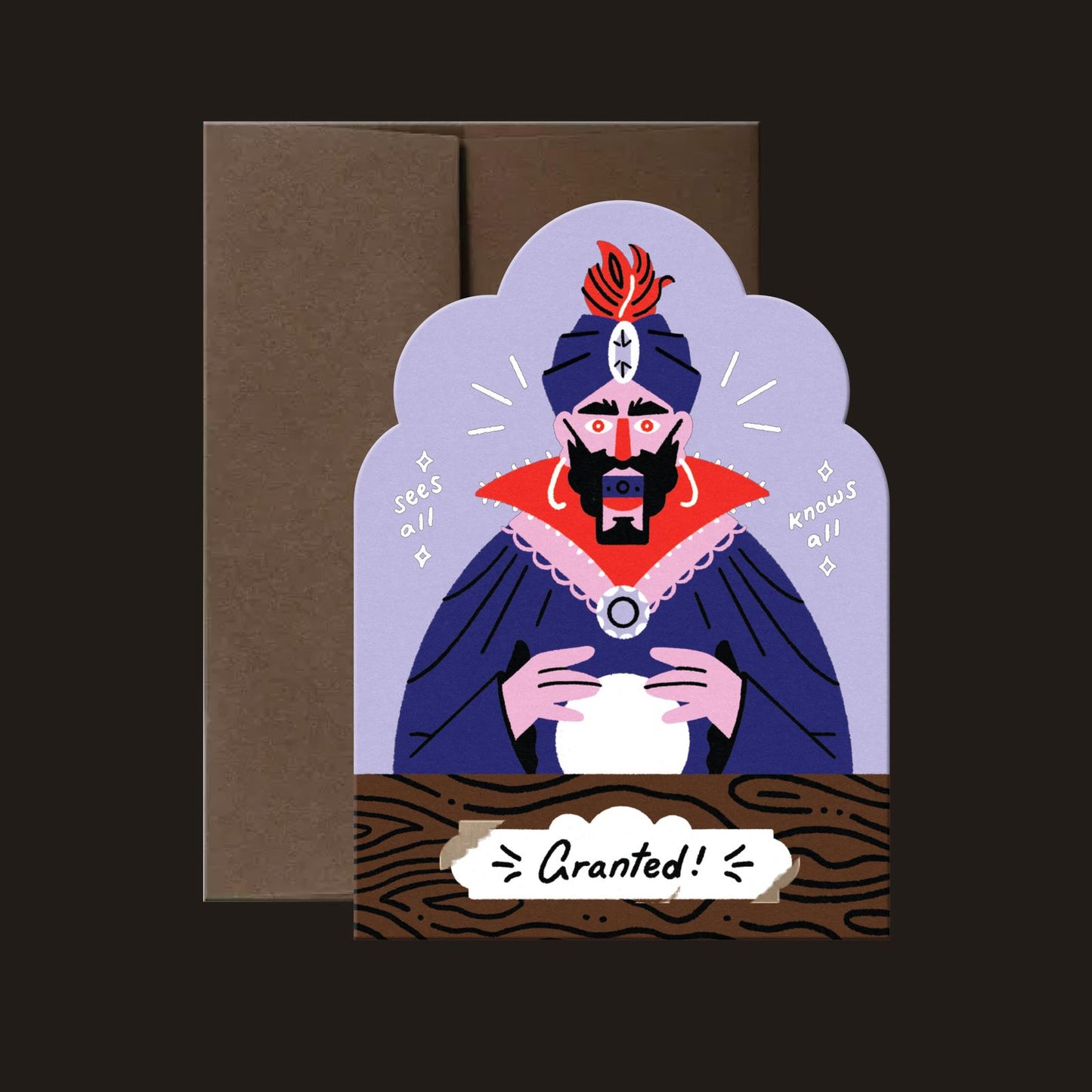 Zoltar Flat Card