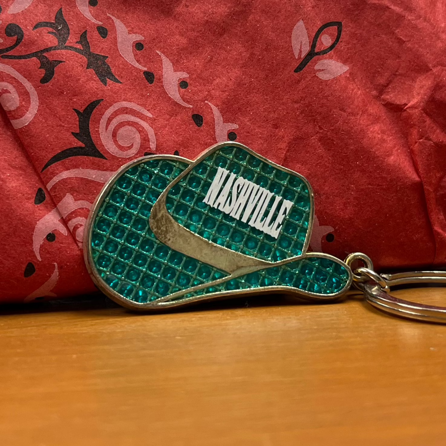 Nashville Cowboy Hat Keychain