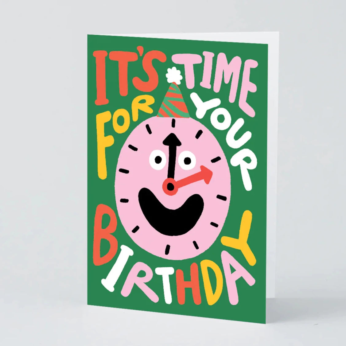 Birthday Clock card