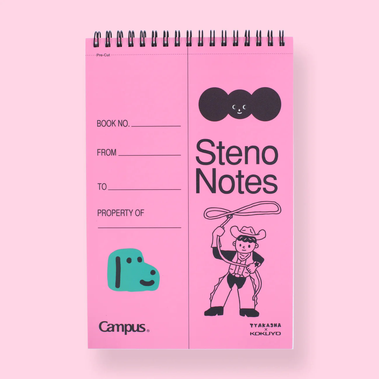 Kokuyo Campus Cowboy A5 Steno Notes - 8 mm Ruled