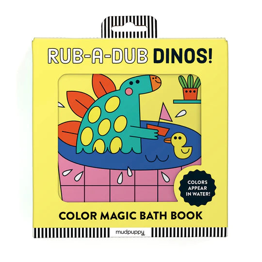 Rub A Dub Dinos Bath Book