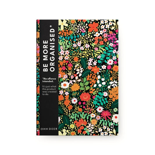 Meadow Flowers Linen Notebook