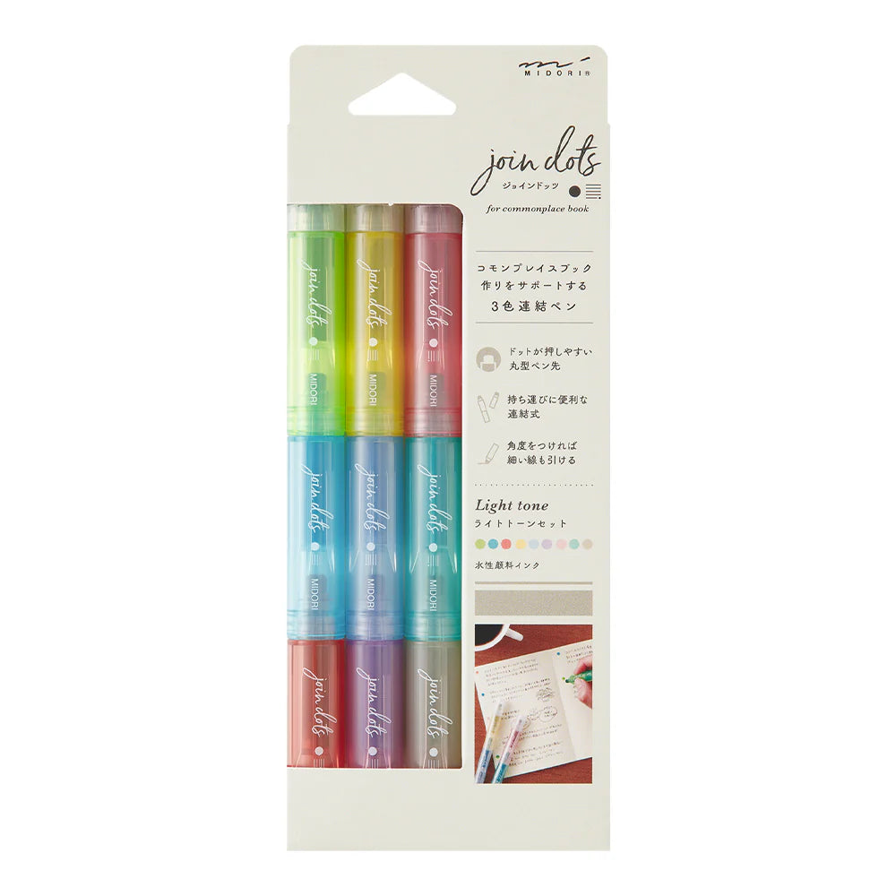 Connecting Pen Join Dots - Light Tone