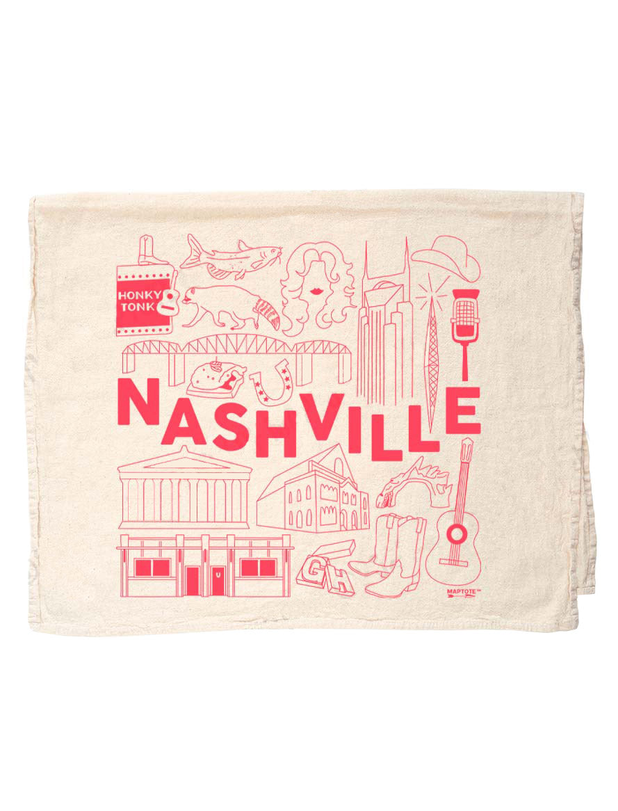 Nashville Tea Towel