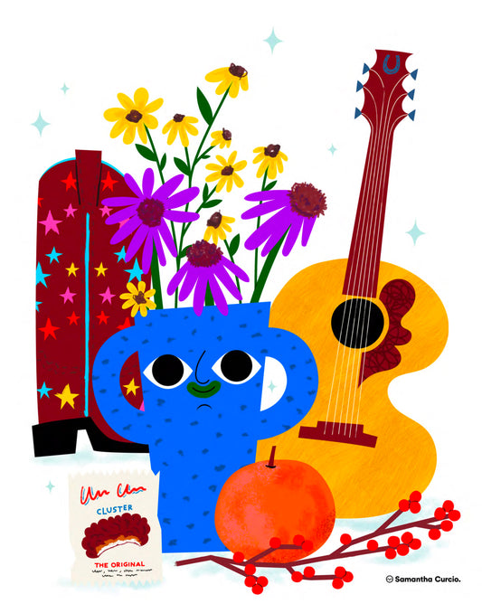 Nashville Icons print