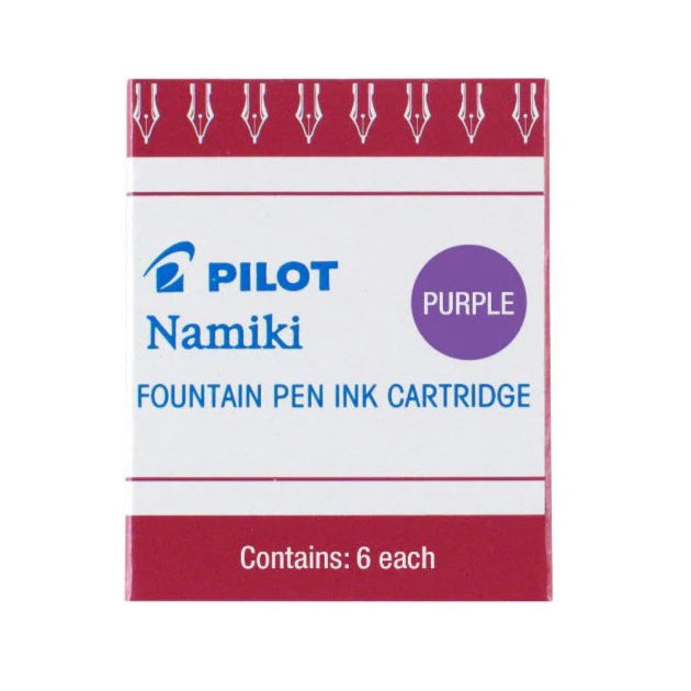 Pilot Namiki Fountain Pen Refill Ink Cartridges (6)