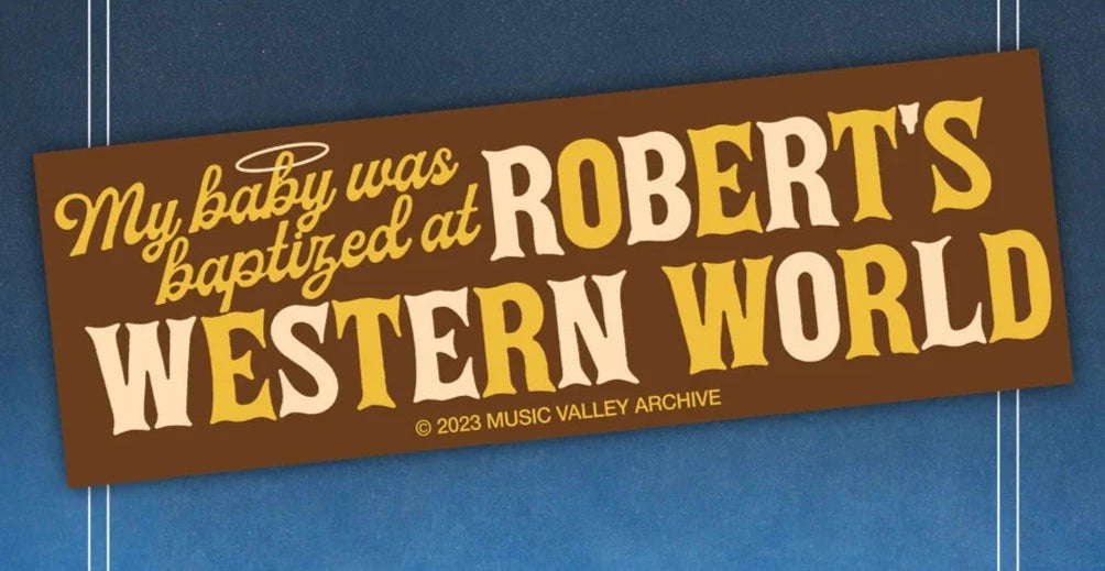 Robert's Baby Baptism Bumper Sticker