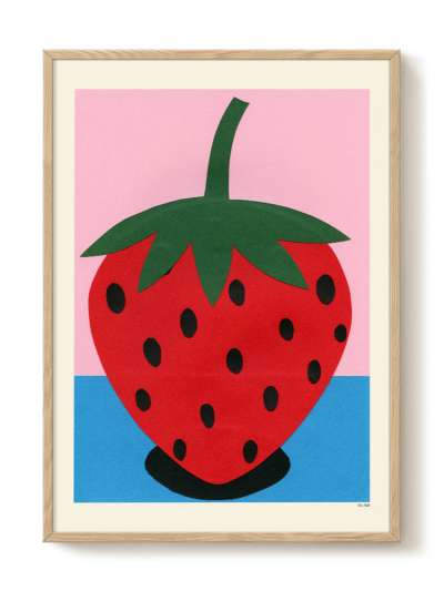 Strawberry print