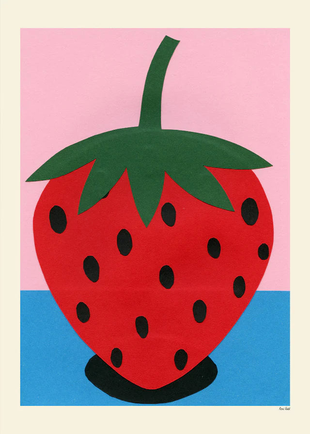 Strawberry print
