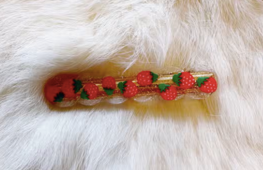 Strawberry Marlowe Hair Clip