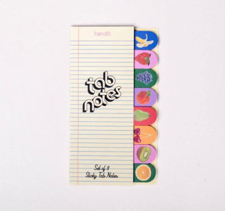 Fruit Sticky Tab Notes