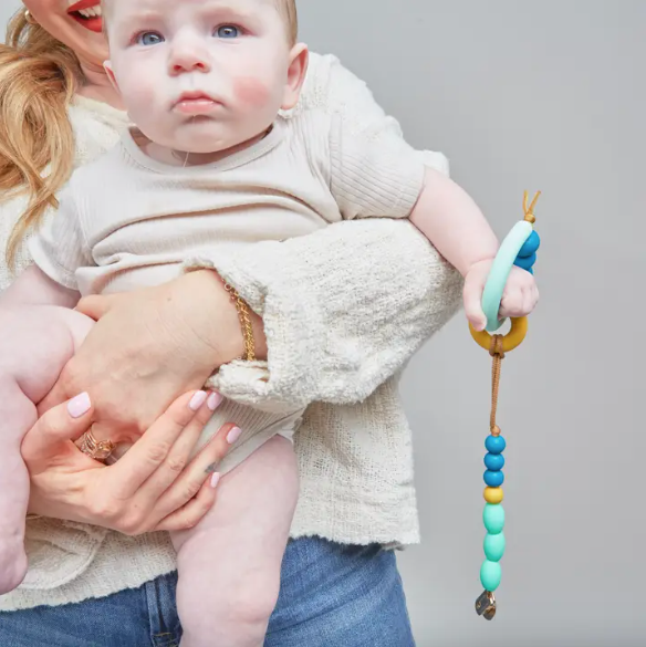 Pacific Arch Ring Teether + Clip Set