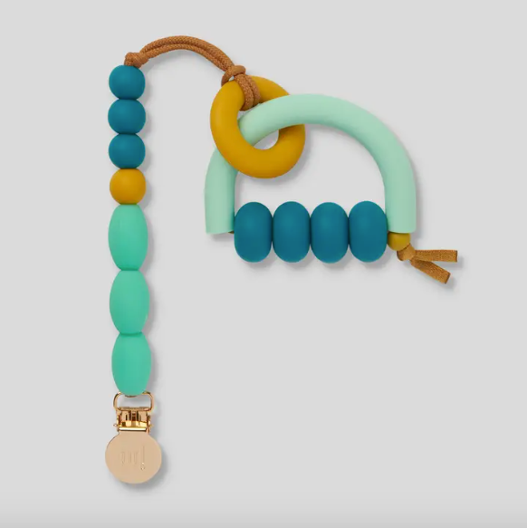 Pacific Arch Ring Teether + Clip Set