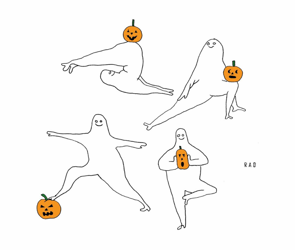 Ghost Yoga print