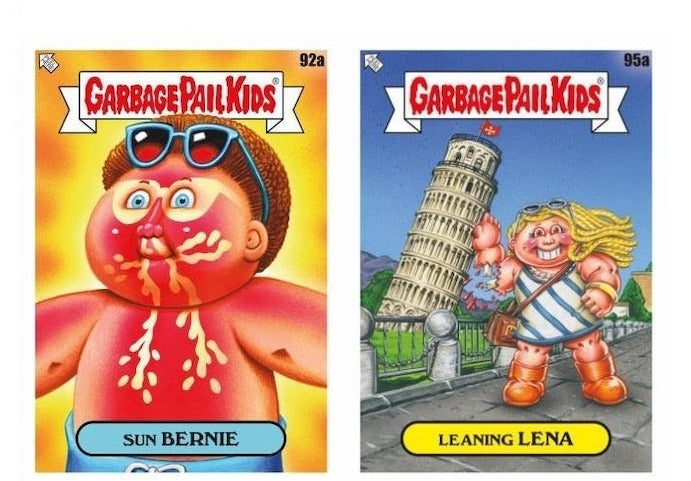 Garbage Pail Kids Vacation Cards