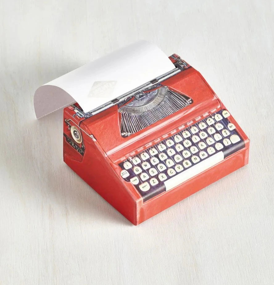 Typewriter Paper Pad