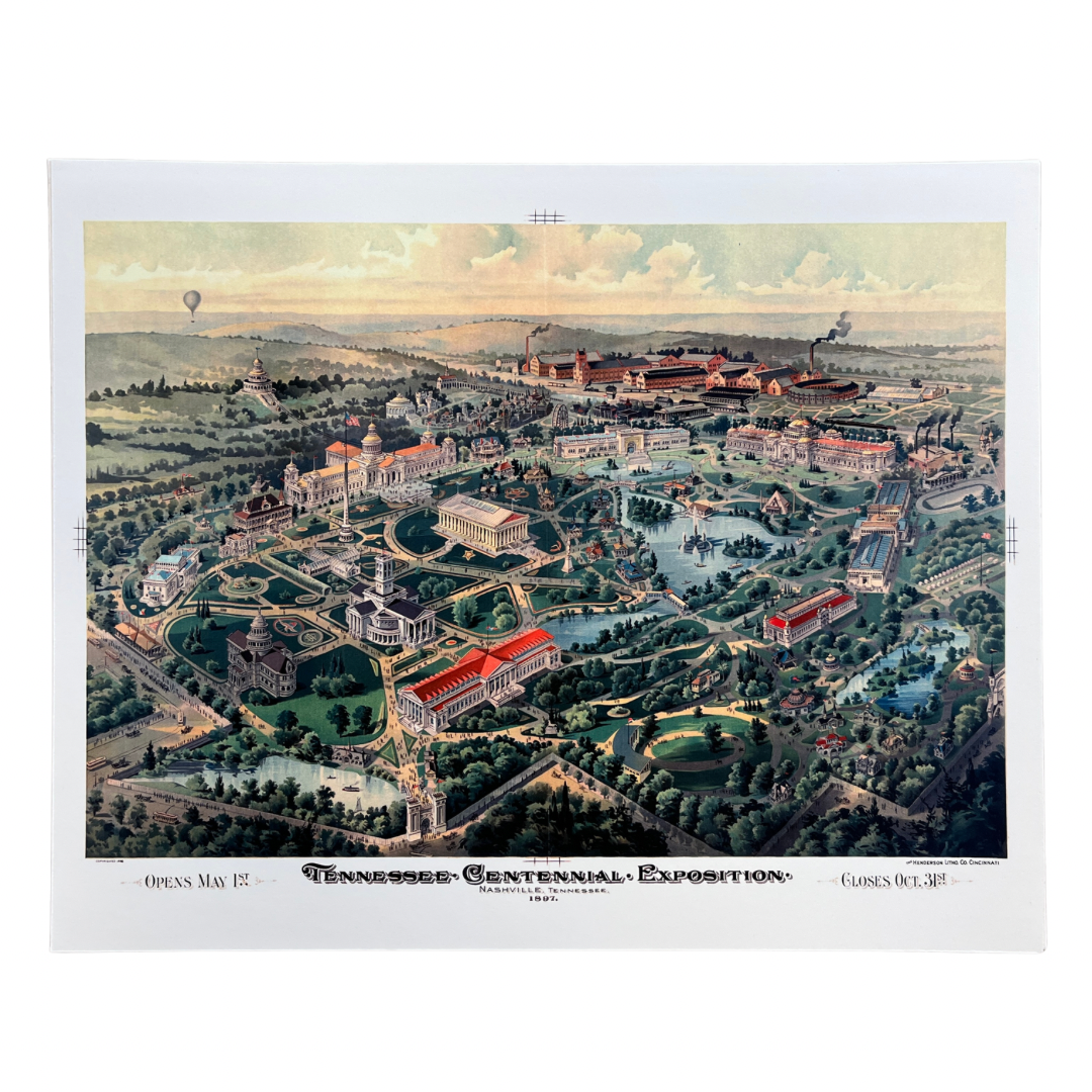 Tennessee Centennial Exposition print
