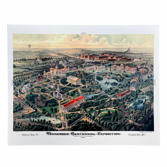 Tennessee Centennial Exposition print