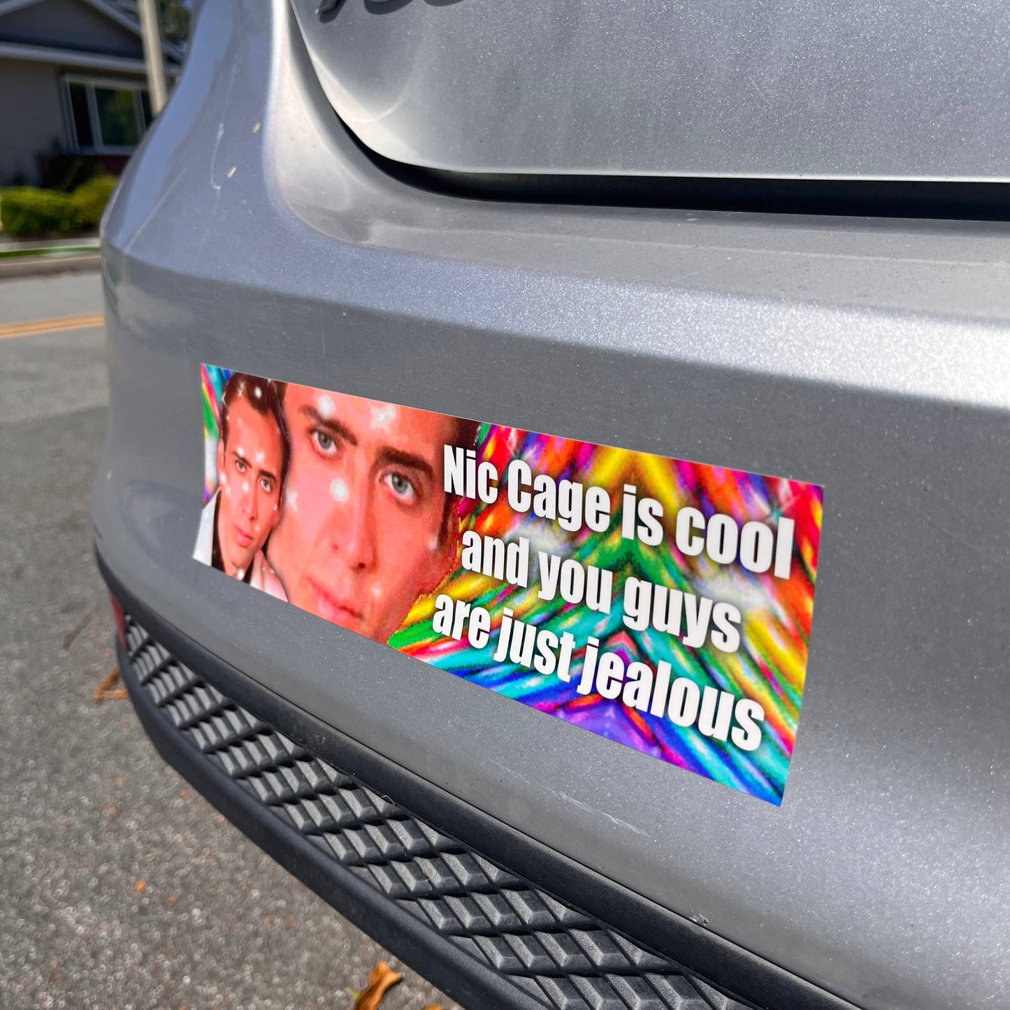 Nic Cage is Cool Bumper Sticker