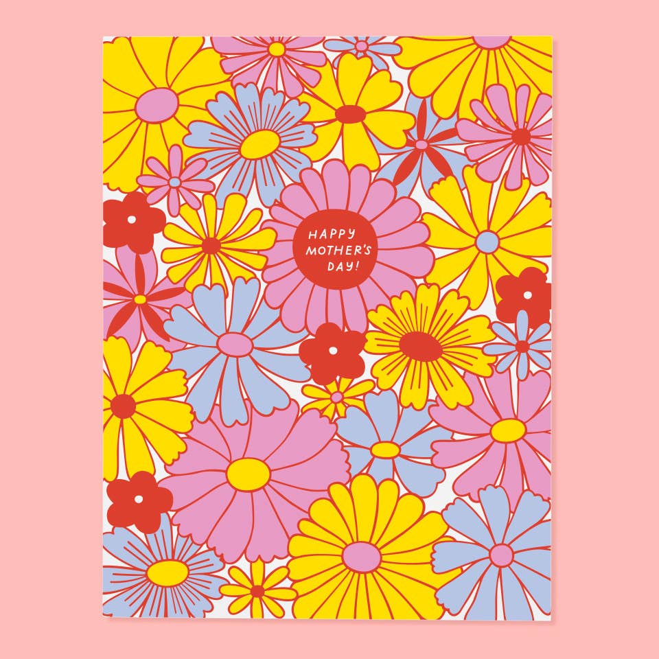Flowers Mother's Day card