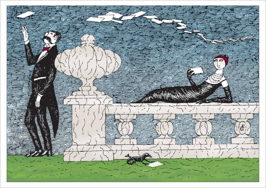 Mysterious Messages Notecard Set