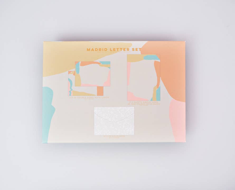 Madrid Letter Writing Set