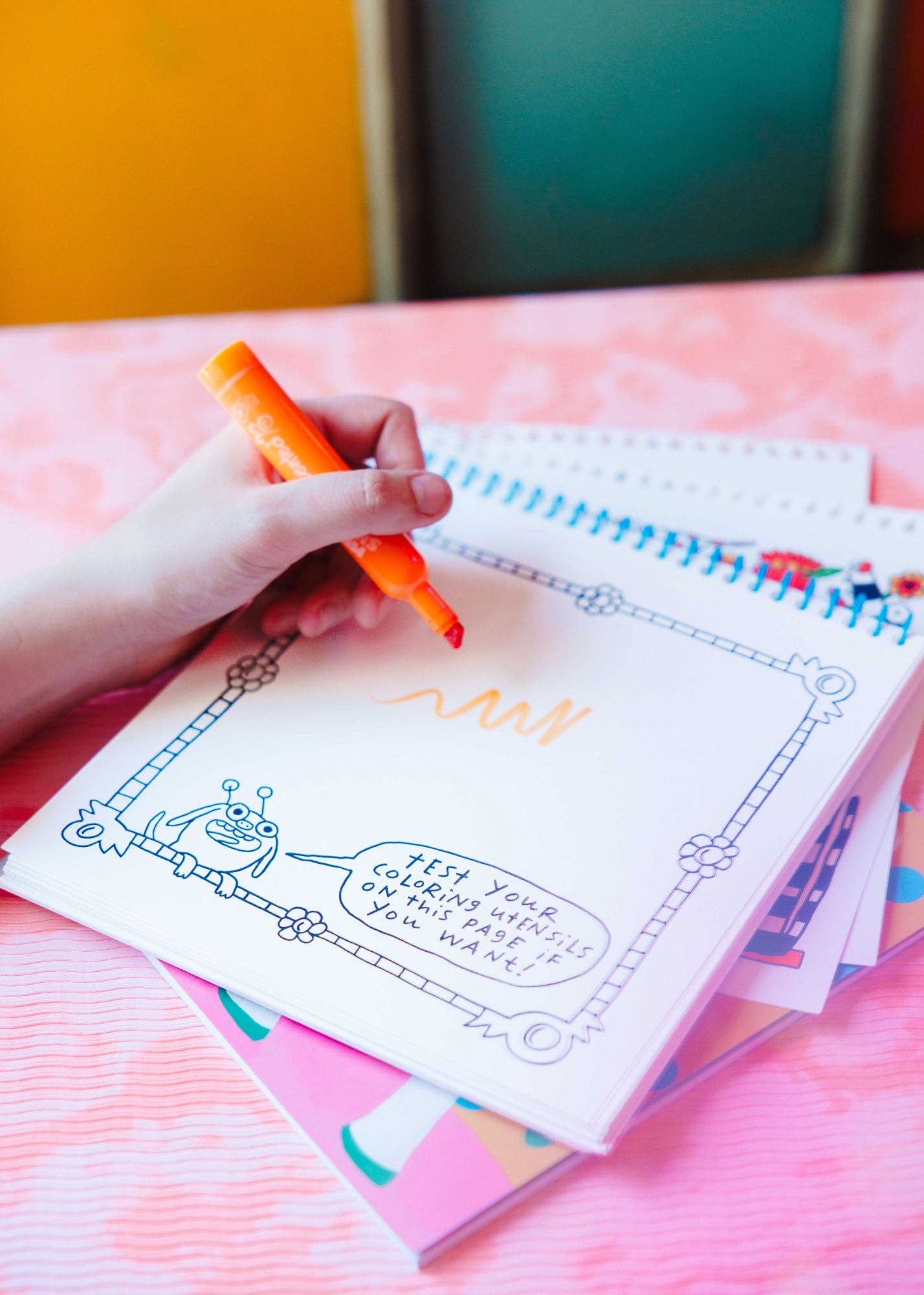 Gentle Thrills Coloring Book