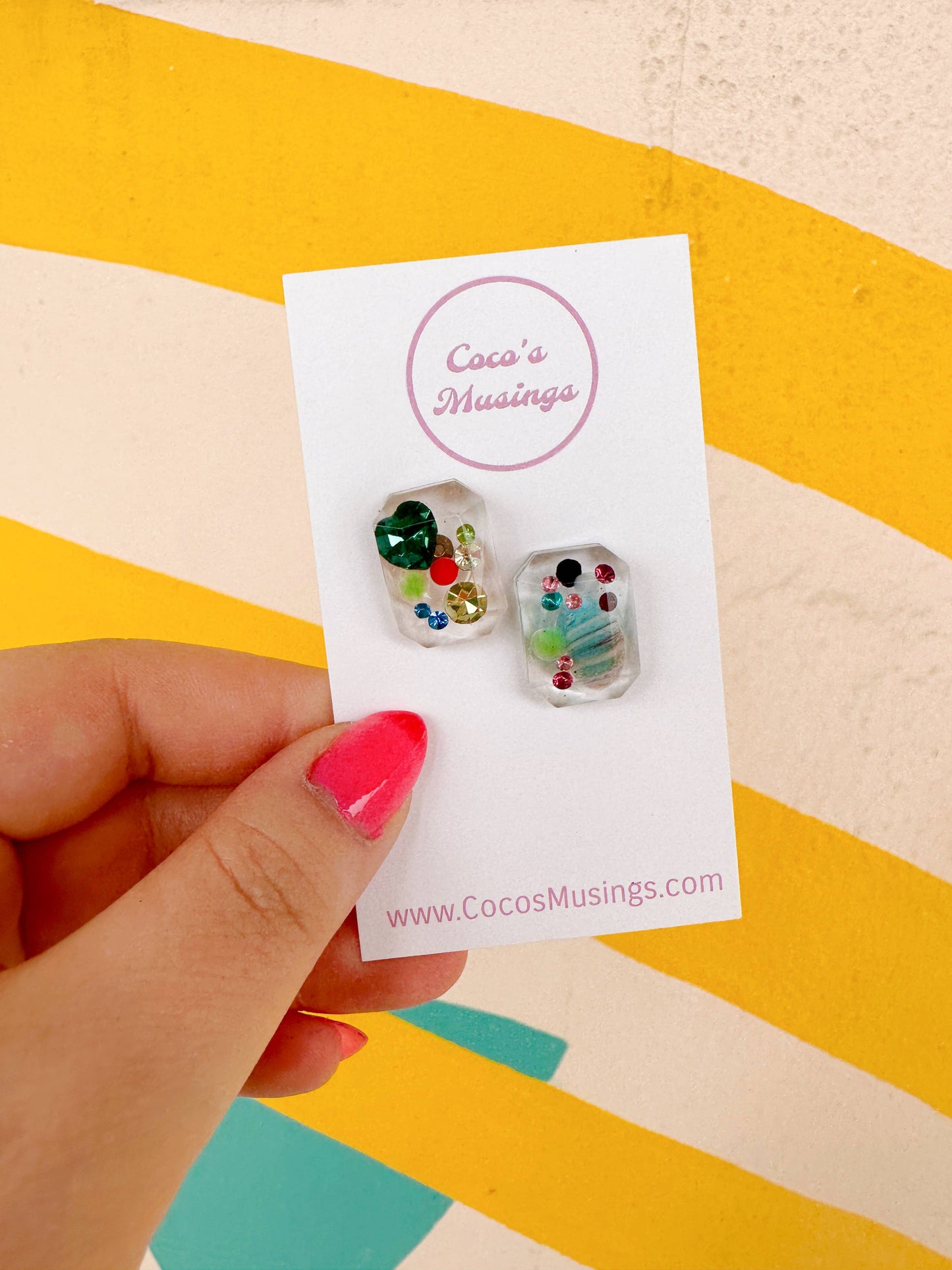 Rhinestones Hyuna Earrings