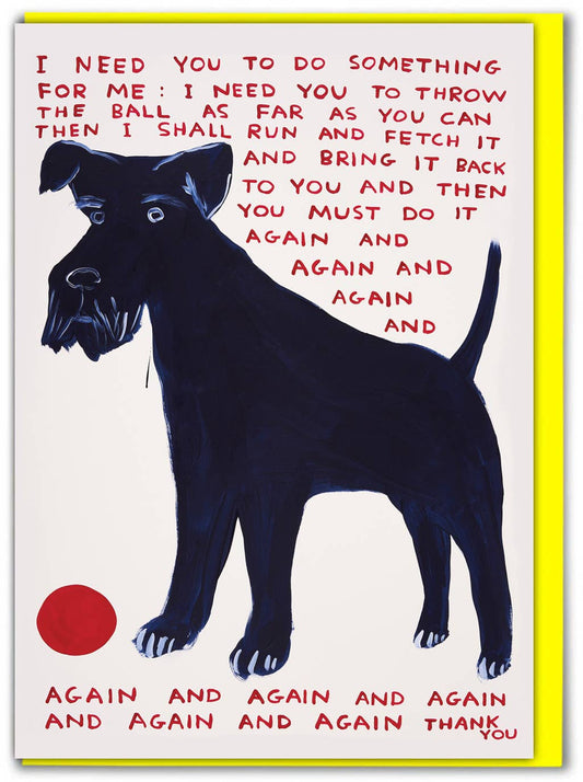Do Something for Me card