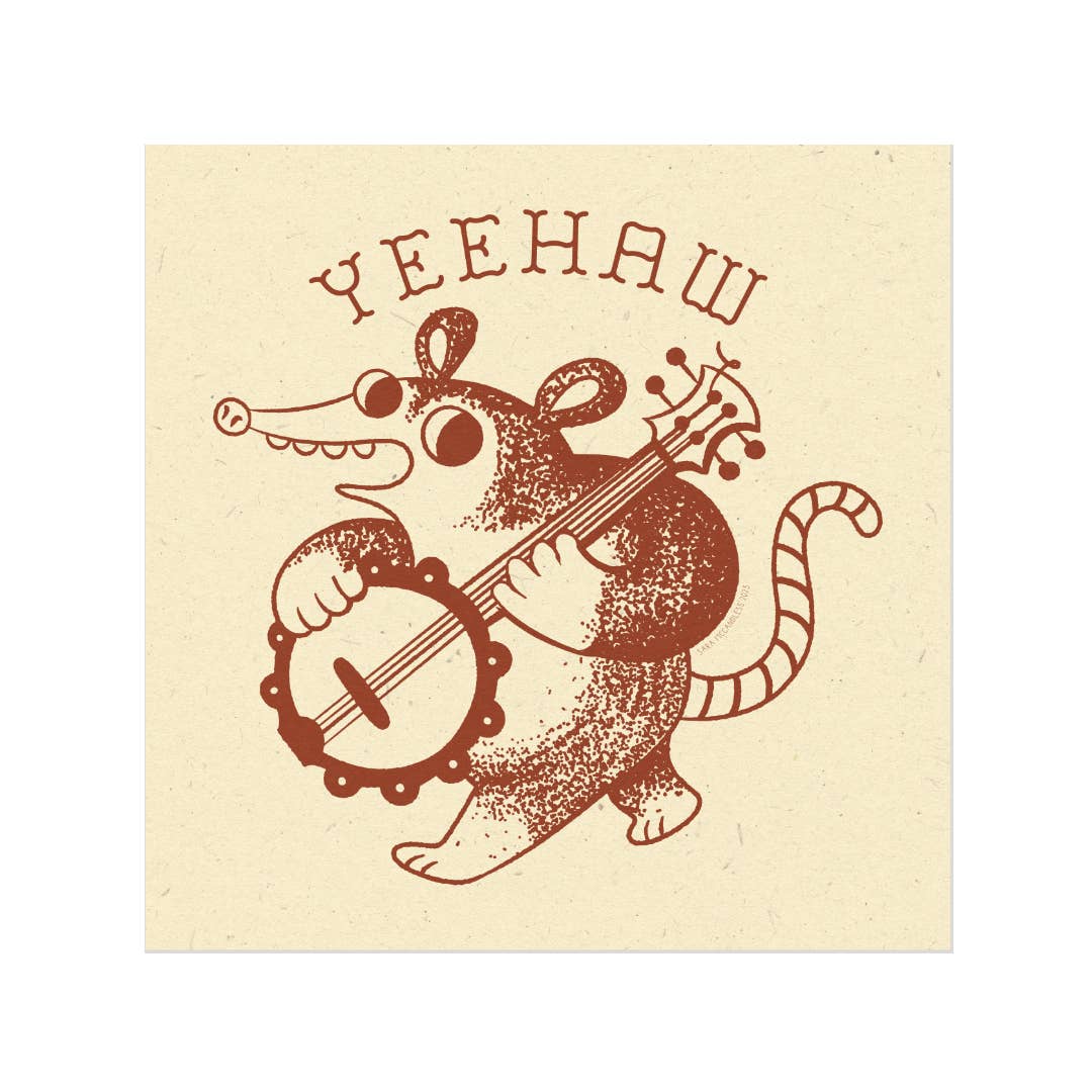 Banjo Possum print