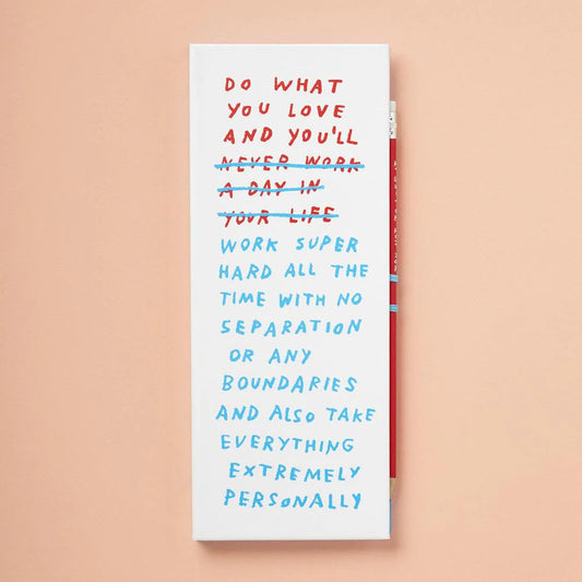 Work/Life Balance List Ledger