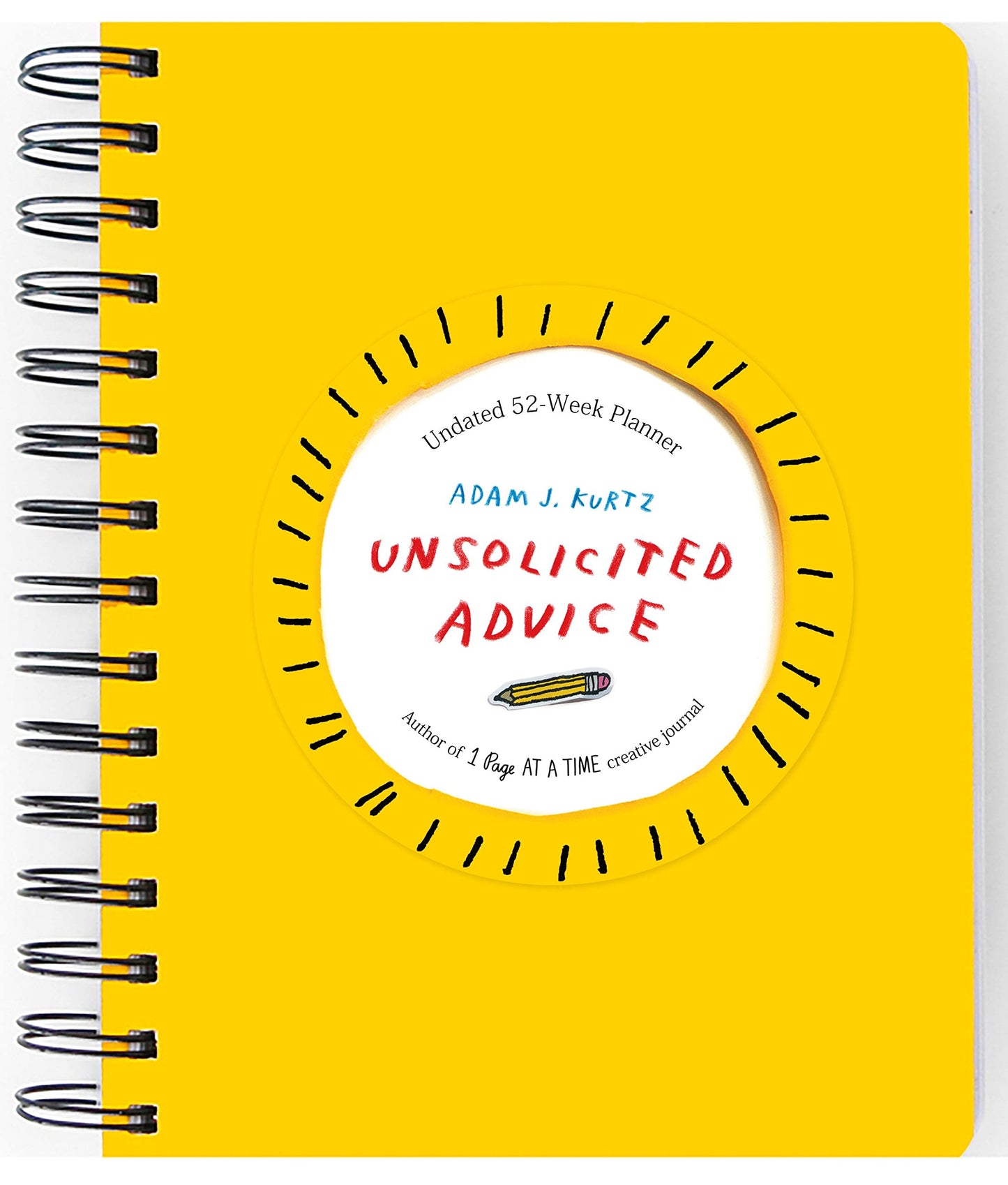 Unsolicited Advice Undated Planner