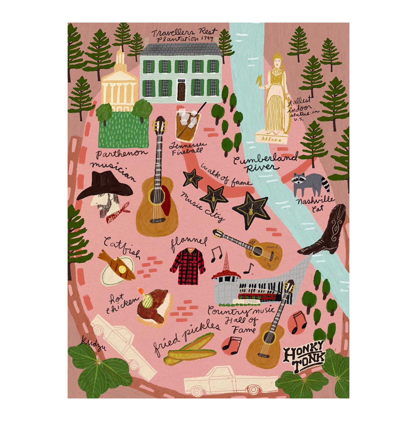 Nashville Map Notebook