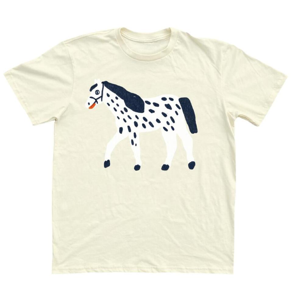 Apollo the Horse Cream T-shirt