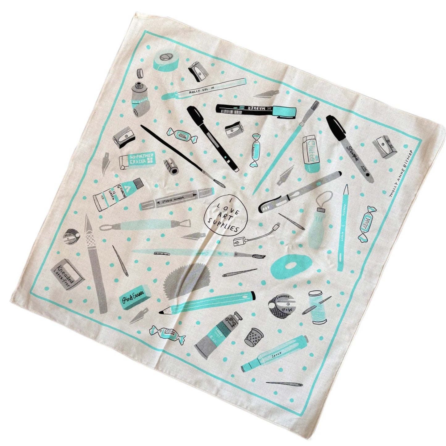 Art Supplies Bandana