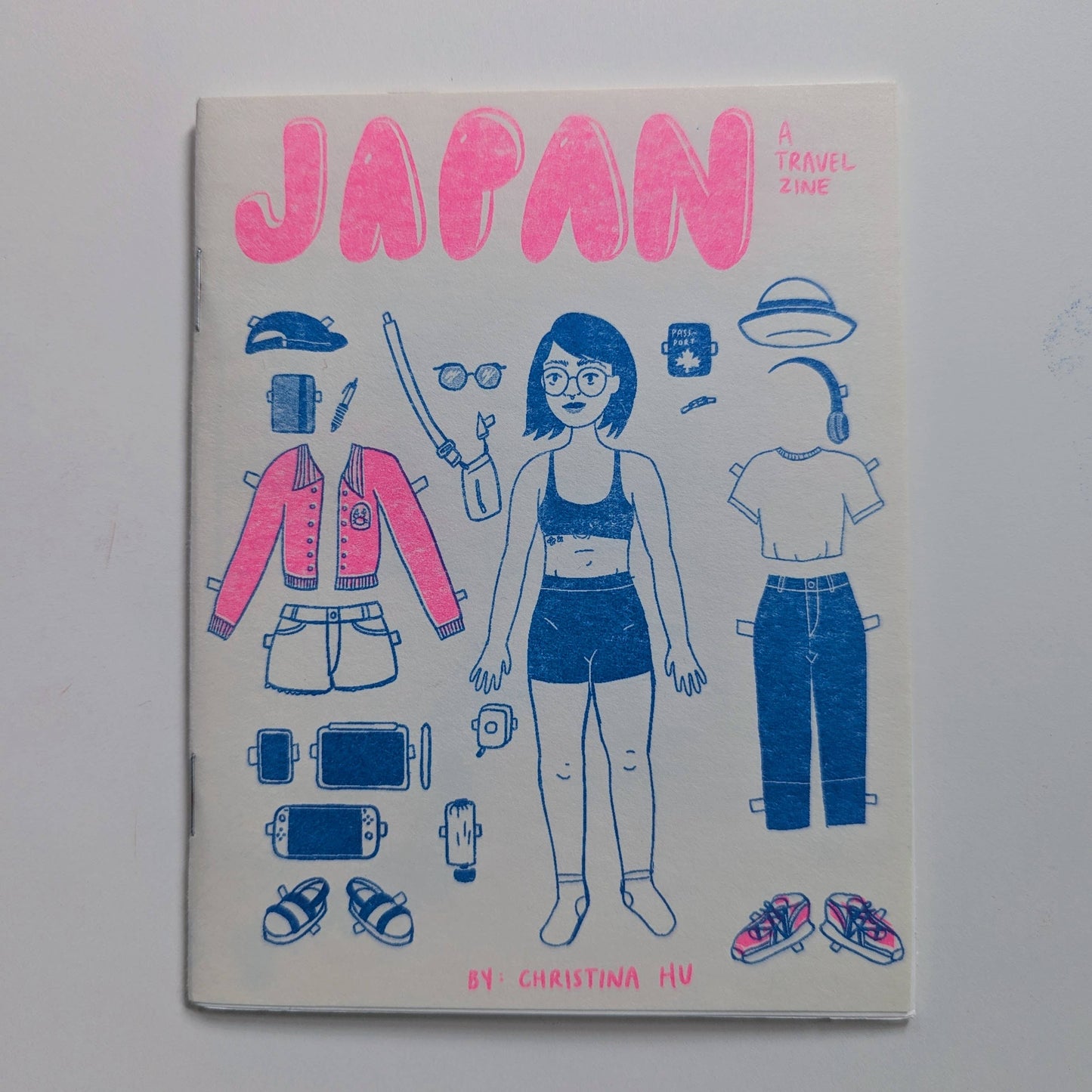 Japan Travel Risograph Zine