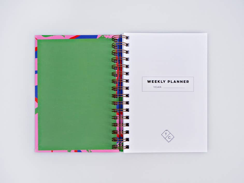 Capri Hardcover Undated Weekly Planner