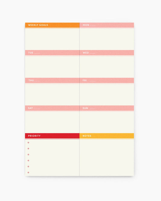 Weekly Essential Desk Pad