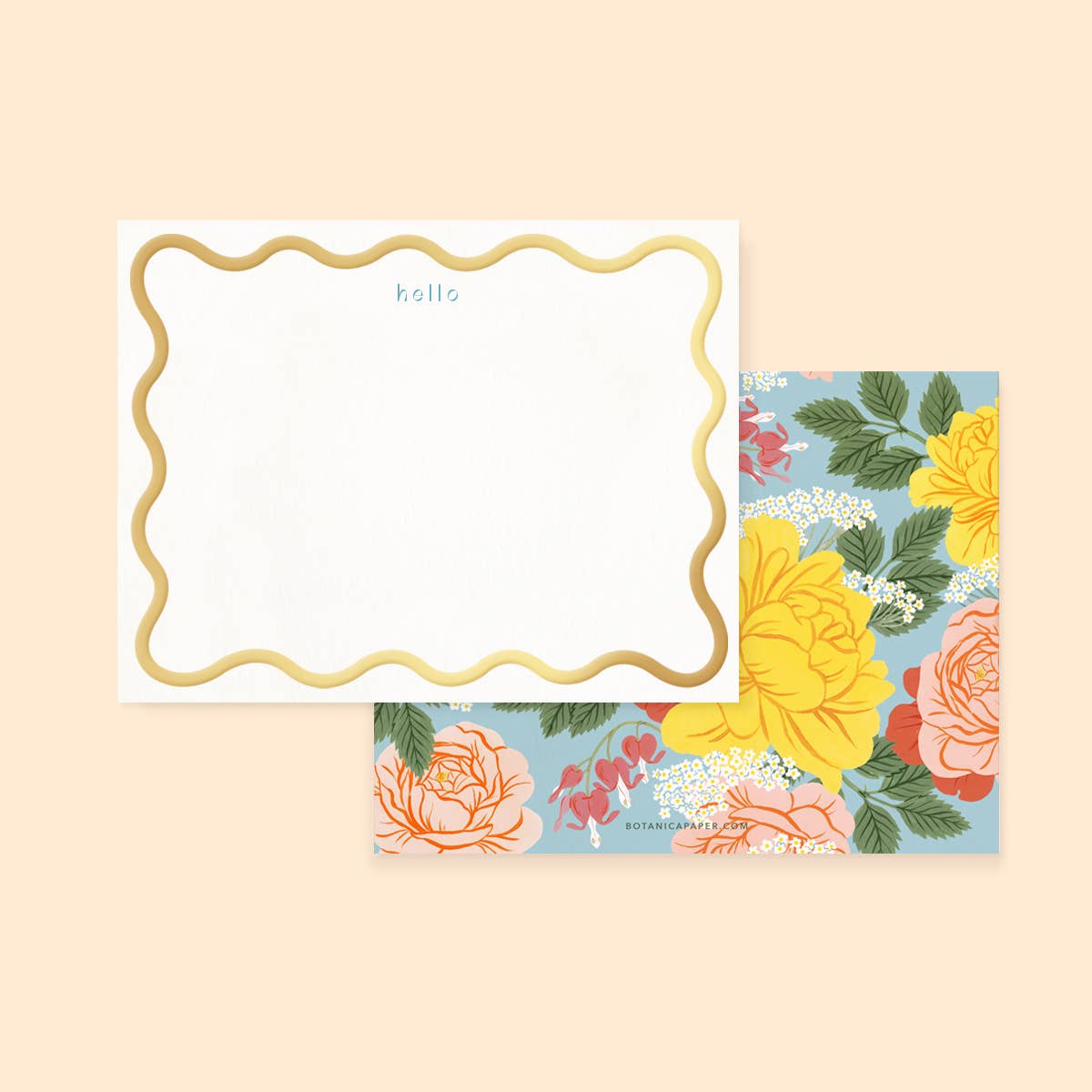 Nostalgic Florals Notecards Set