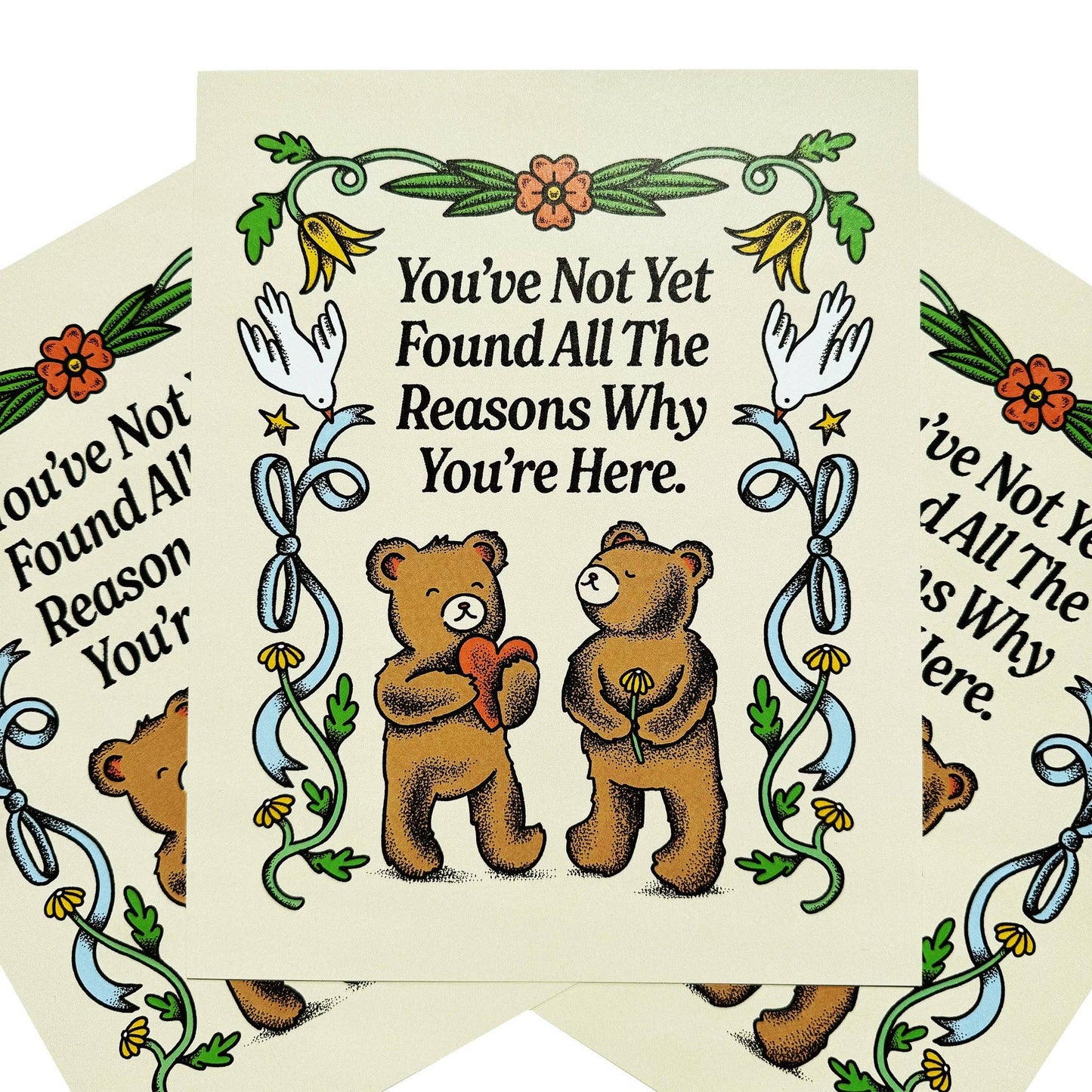 Reasons Why Teddy Print