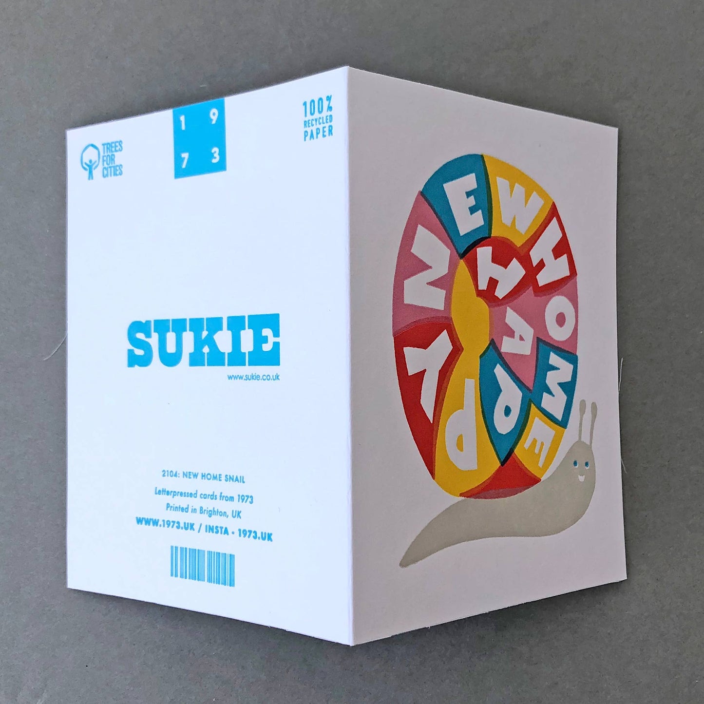 New Home Snail card