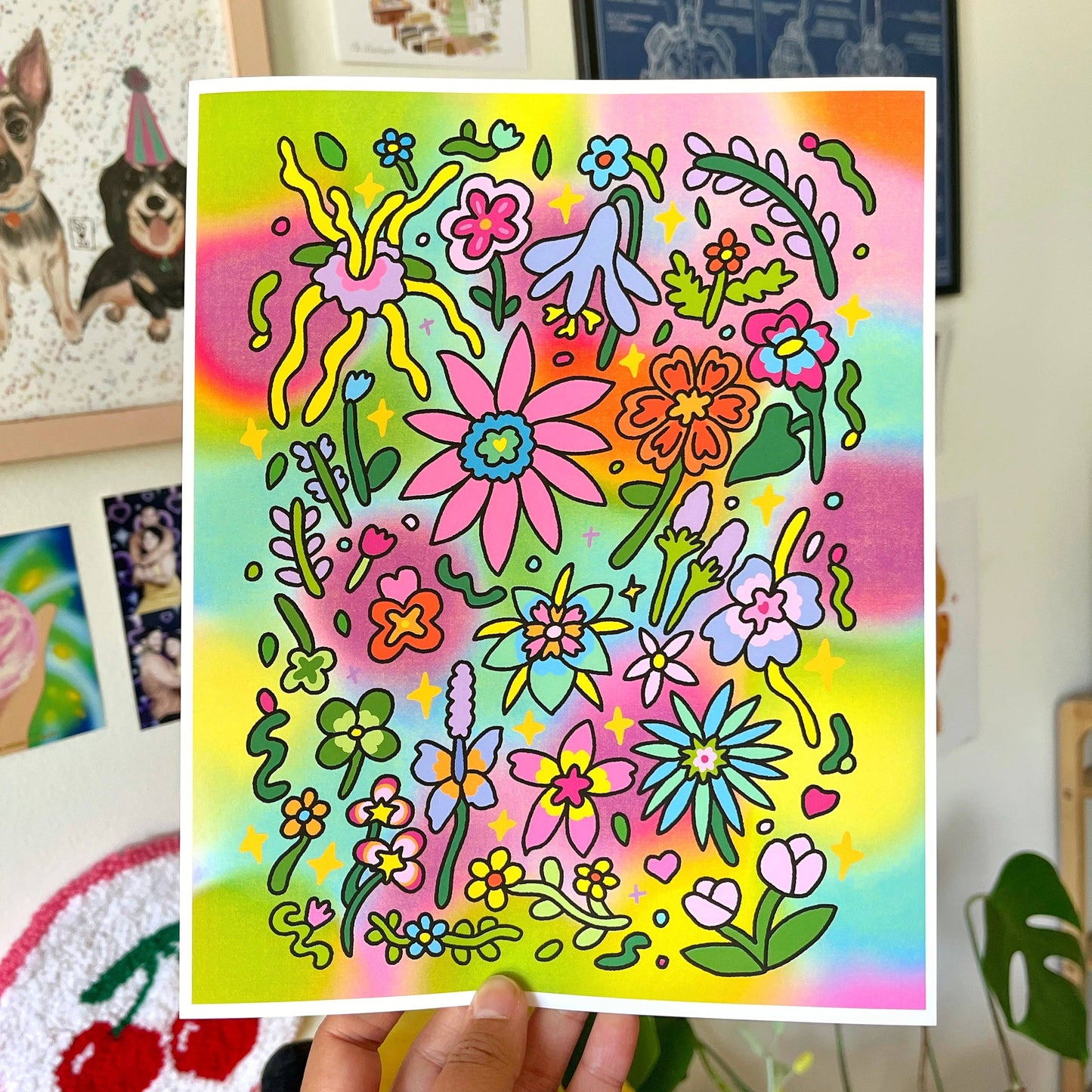 Summer Rainbow print