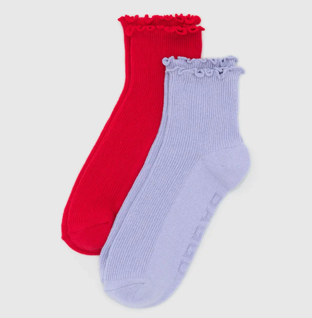 Baggu Lettuce Edge Sock Set