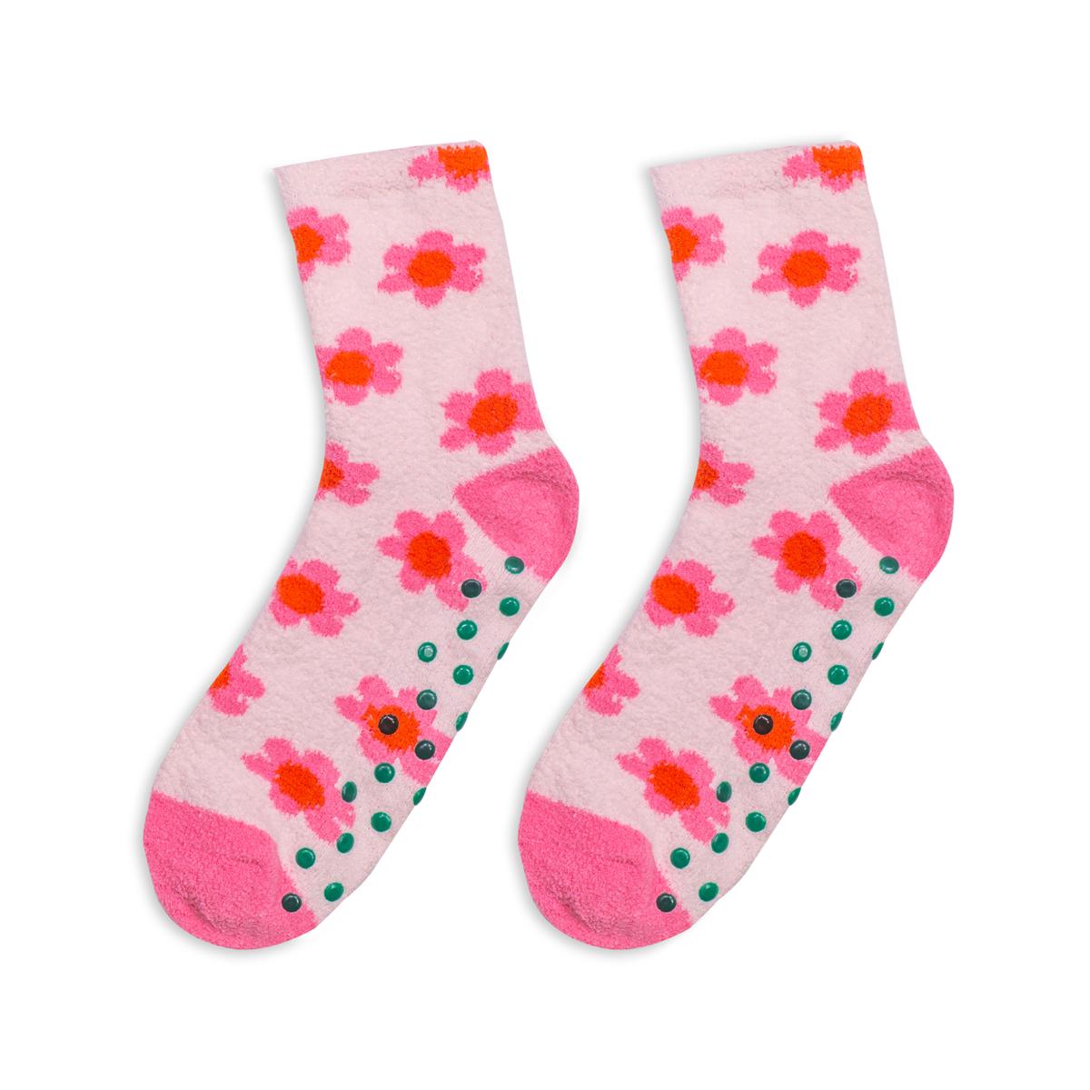 Cozy Grip Crew Socks