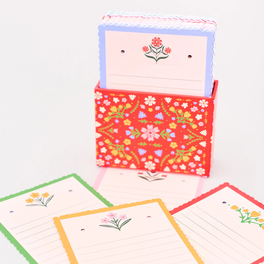 Folk Floral Take Note Tab Notes
