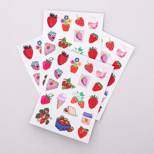 Strawberry Scented Stickers