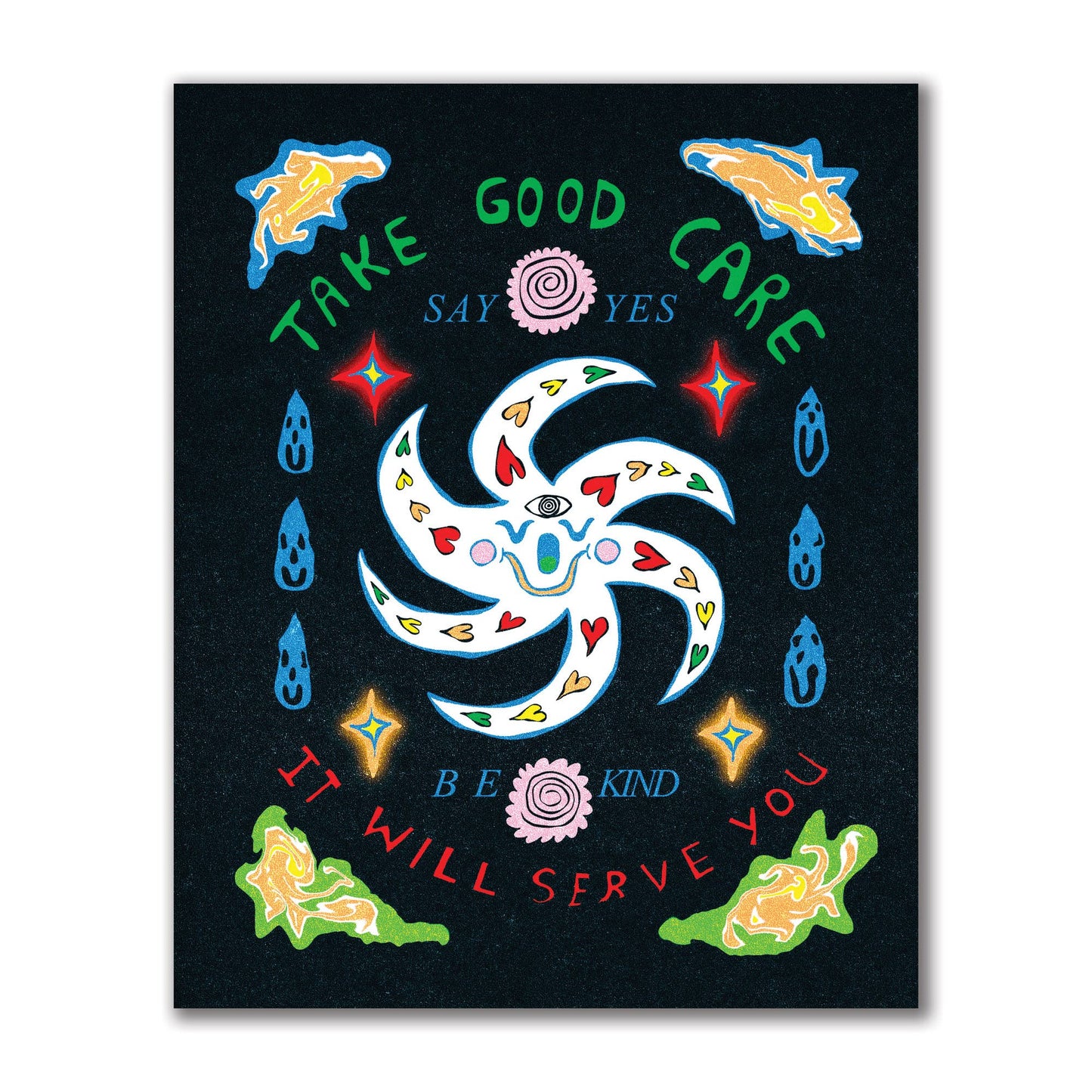 Take Good Care print