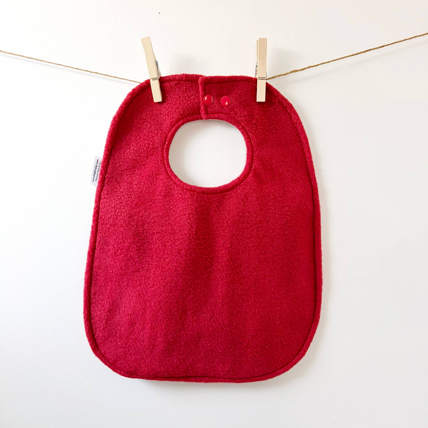 Tomato Cotton Baby Bib
