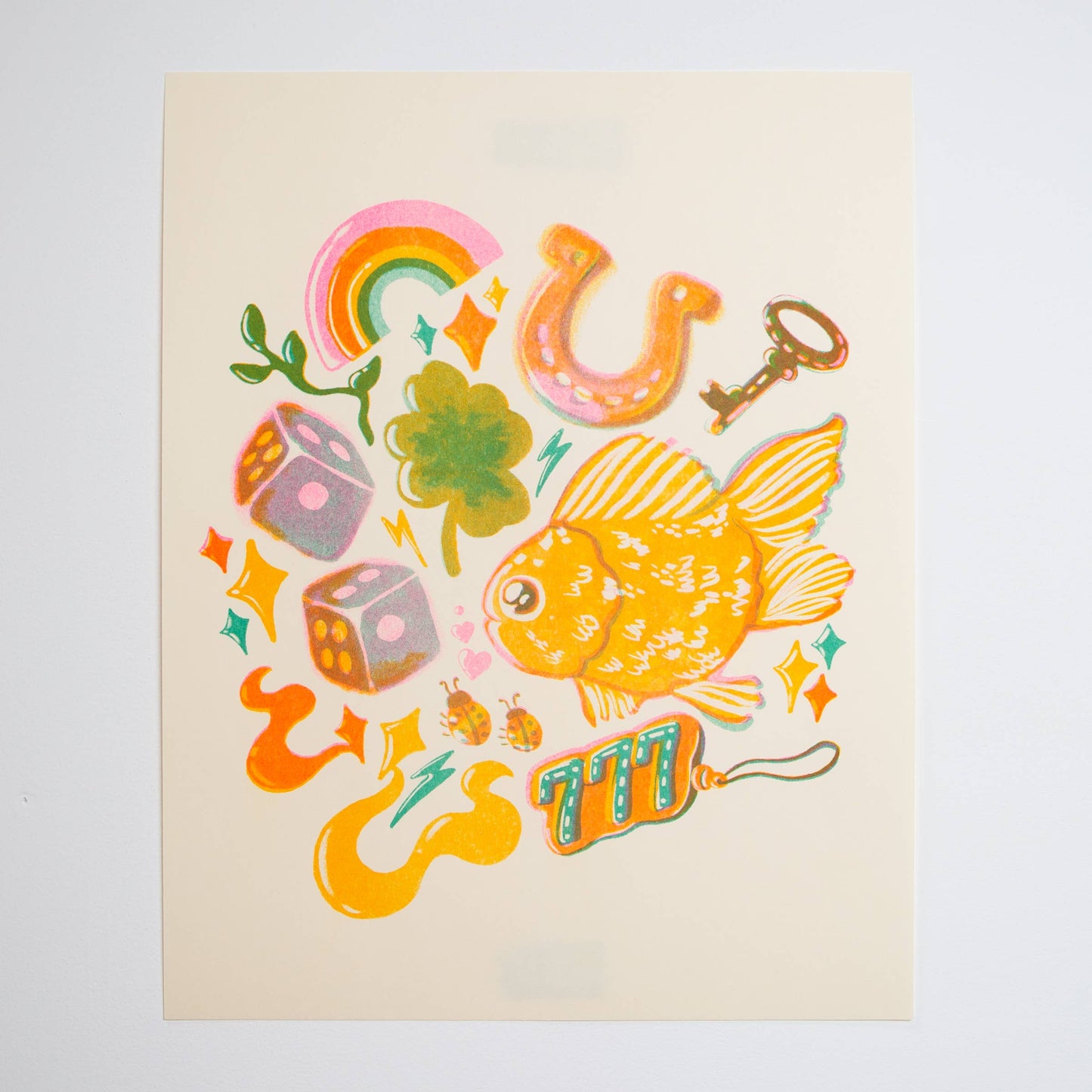 Good Luck Charms print